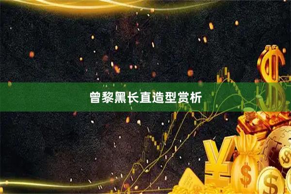 曾黎黑长直造型赏析